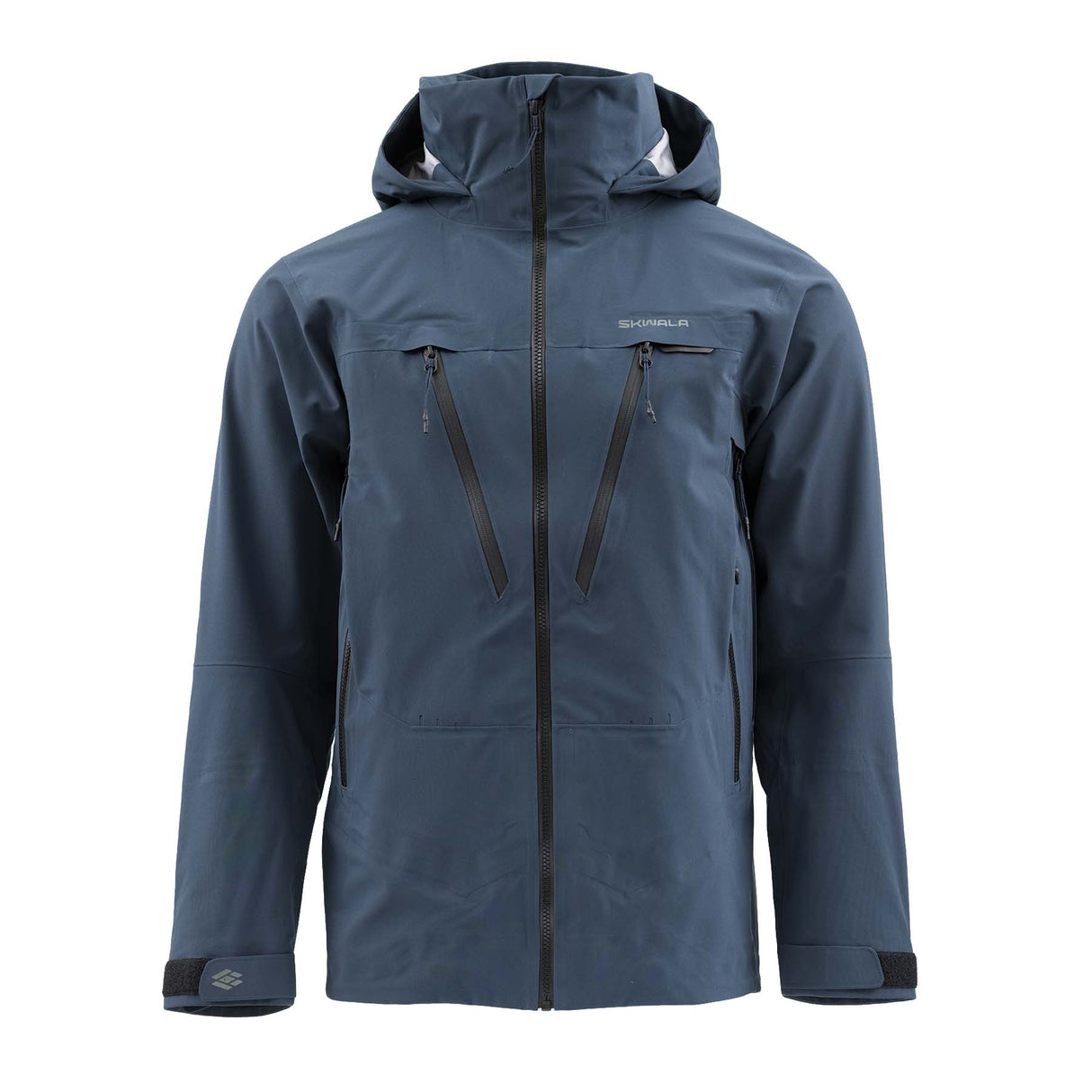 Front facing, hero image of the RS Jacket with the zipper fully zipped.