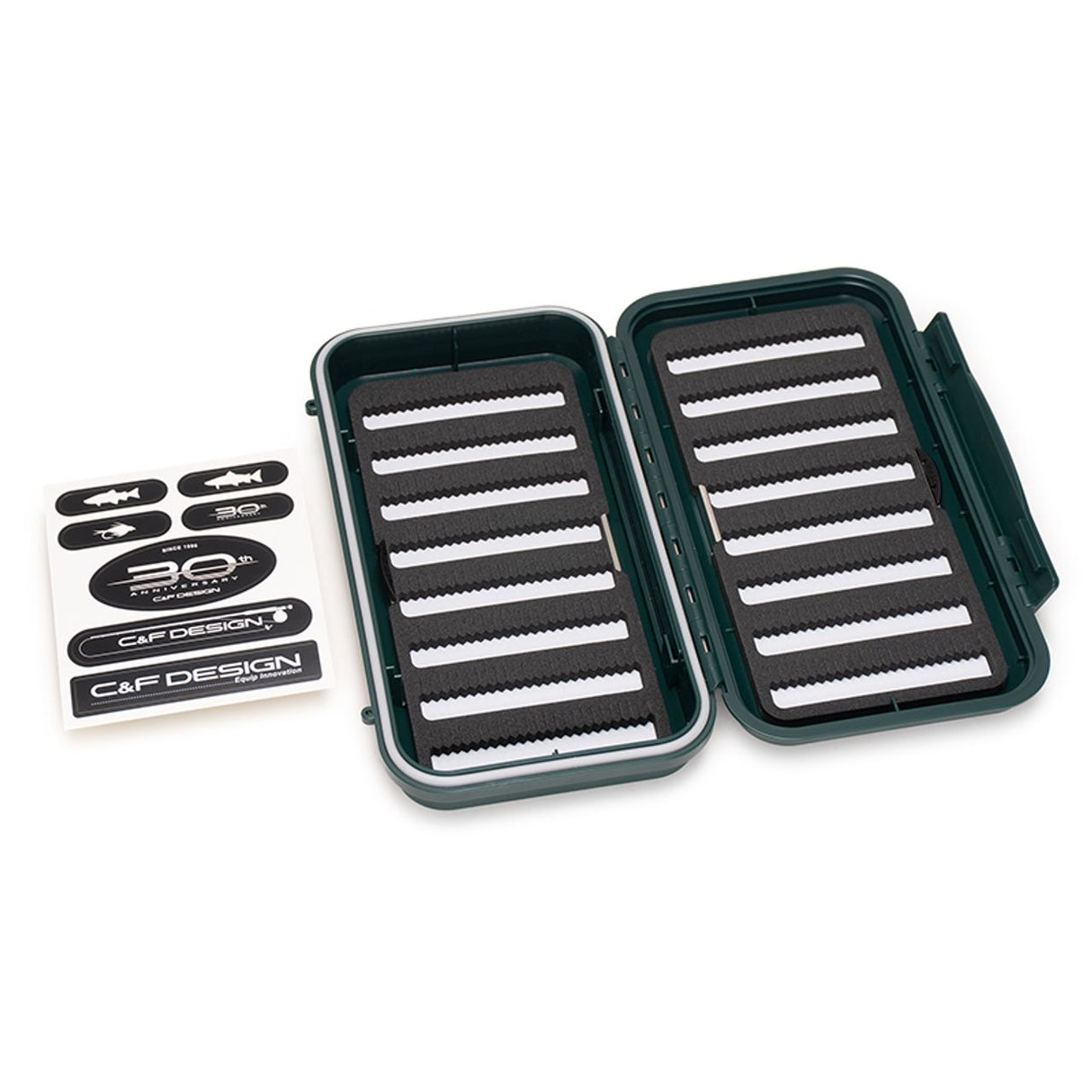 C&F Design 30th Anniversary Fly Case - Anniversary Green