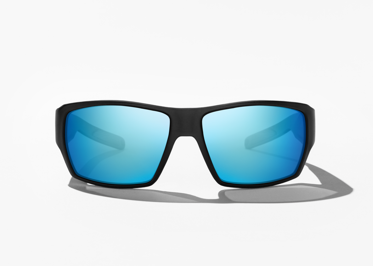 Bajio Vega - Polycarbonate - Black Matte Blue Mirror