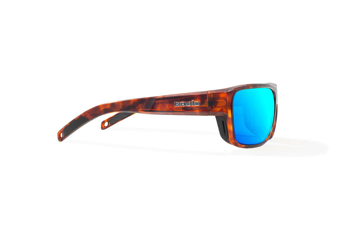 Bajio Rigolets - Glass - Brown Tort Gloss Blue Mirror