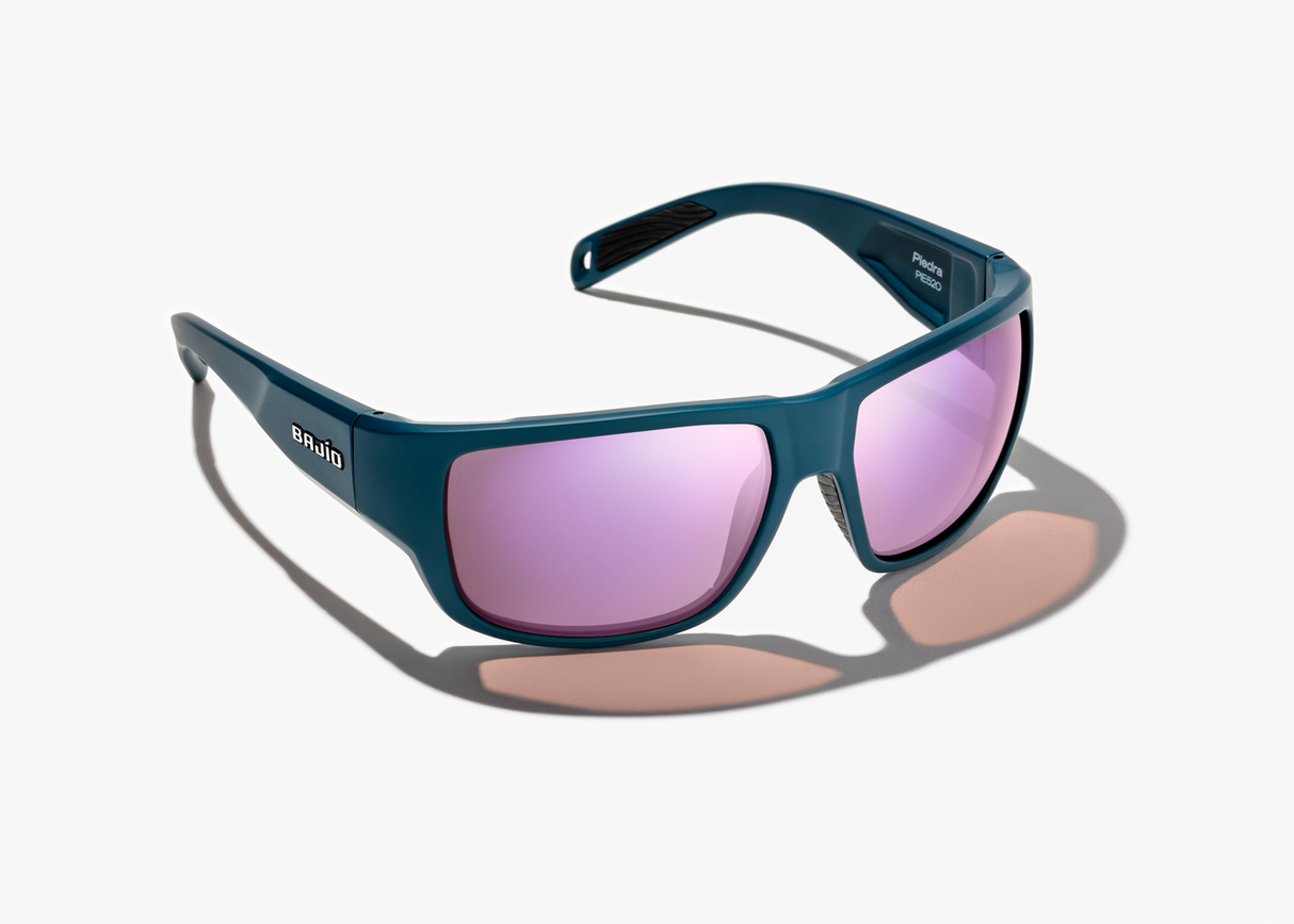 Bajio Piedra - Polycarbonate - Blue Vin Matte Rose Mirror