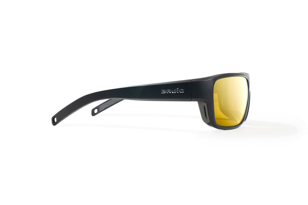 Bajio Rigolets - Glass - Black Matte Yellow