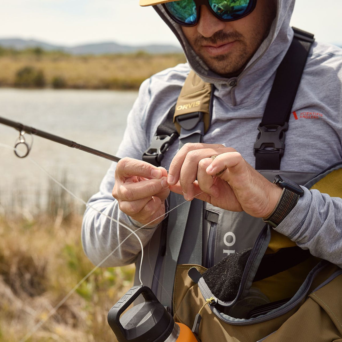 Scientific Anglers Magnitude Trout Expert Floating 10' Clear Tip - Sage Green/Clear Tip