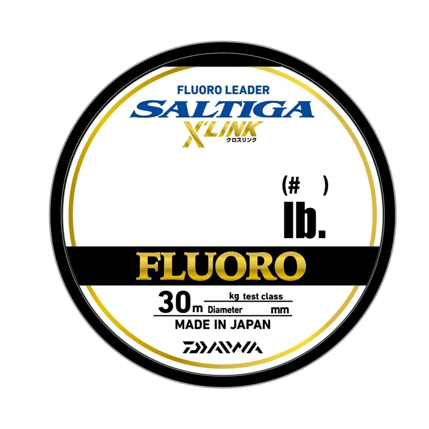 DAIWA SALTIGA FC LEADER X'LINK 16lbs 30m - 0.330mm