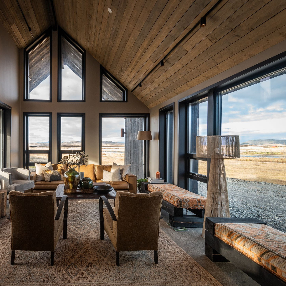 Lower Stóra Laxá Lodge, boende på fiskeresa till Island och laxfiske med outside travels

