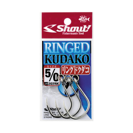Shout! Ringed Kudako Hooks i originalförpackning