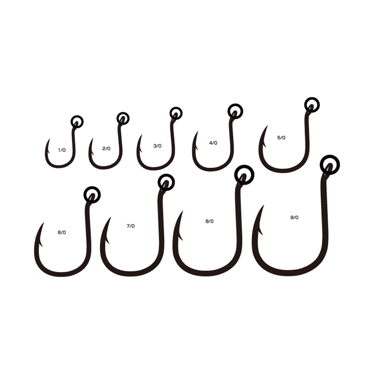 Shout! Ringed Kudako Hooks krok med solid ring