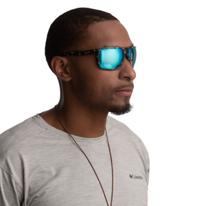 Bajio Stiltsville - Polycarbonate - Black Matte Violet Mirror