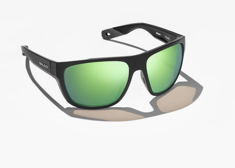 Bajio Las Rocas - Glass - Black Matte Green Mirror