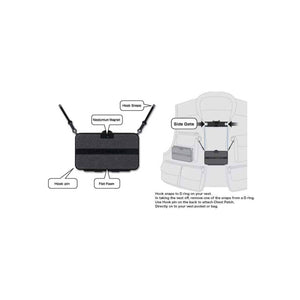 C&F Design Micro Slit Foam Chest Patches - Black