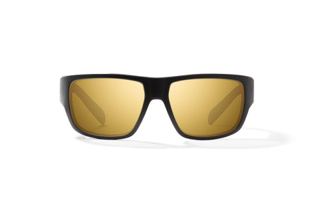 Bajio Piedra - Glass - Black Matte Yellow Mirror