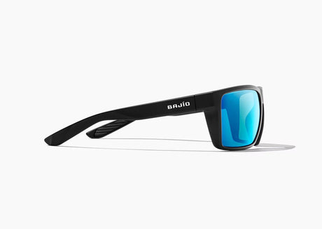 Bajio Stiltsville - Glass - Black Matte Blue Mirror