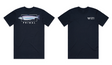 Primal Artist Tee Salmon - Navy