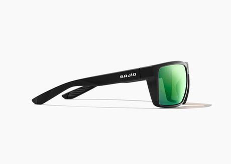 Bajio Stiltsville - Glass - Black Matte Green Mirror
