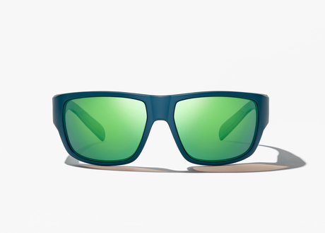 Bajio Piedra - Polycarbonate - Blue Vin Matte Green Mirror