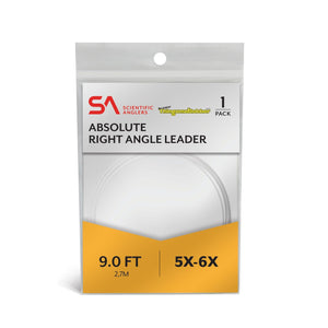 Scientific Anglers Absolute Right Angle leader 11' - Clear