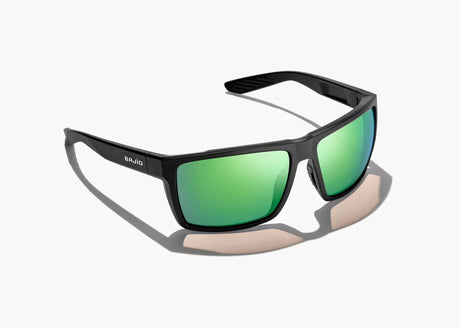 Bajio Stiltsville - Polycarbonate - Black Matte Green Mirror