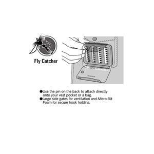 C&F Design Micro Slit Foam Fly Protector - Smoke