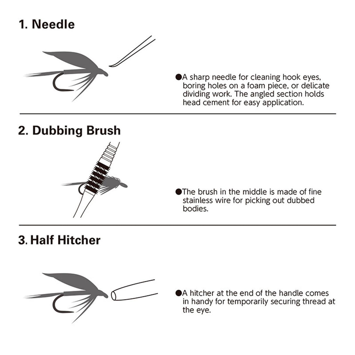 C&F Design 3-in-1 Dubbing Brush - N/A