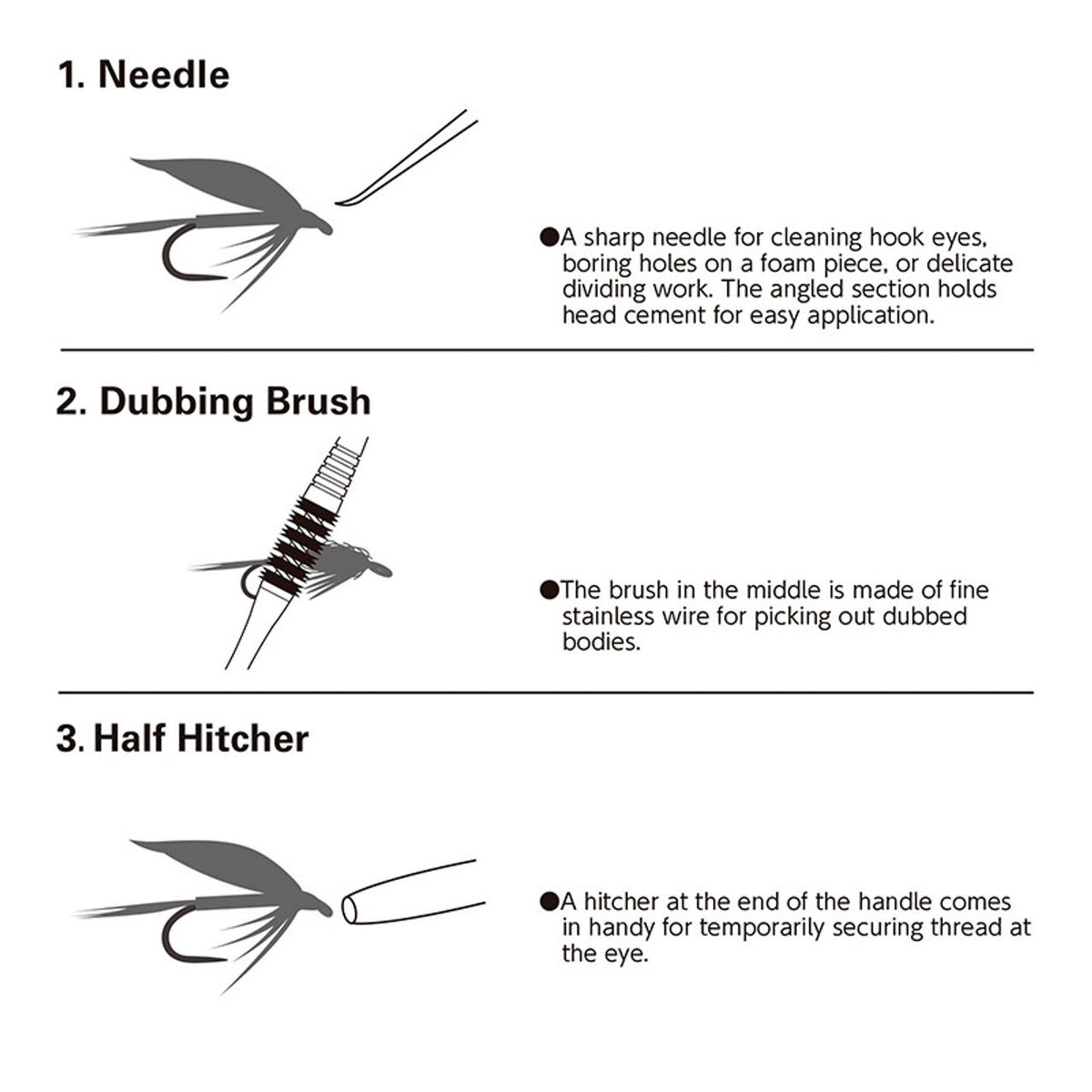 C&F Design 3-in-1 Dubbing Brush - N/A