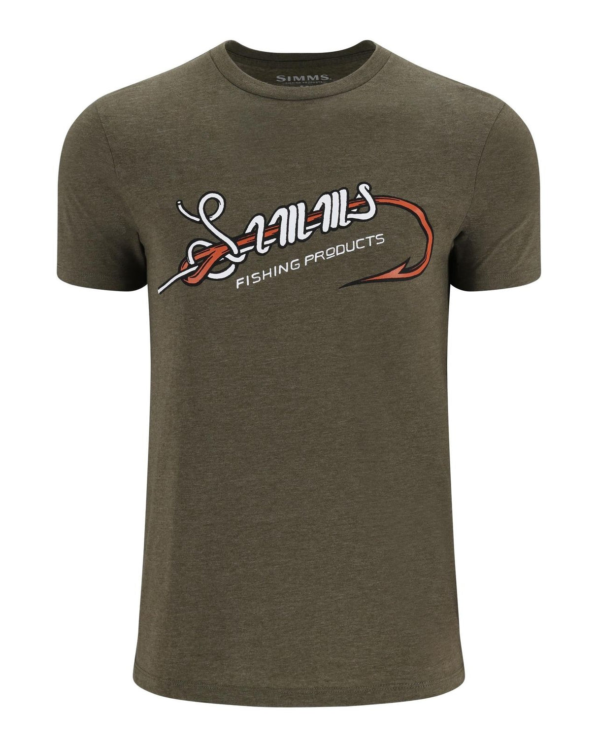 Simms Hook & Loop T-Shirt - Military Heather