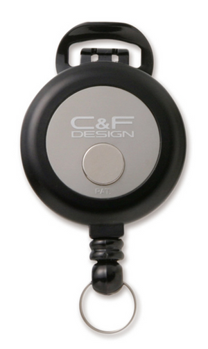 C&F Design Flex Pin-On Reel - Silver