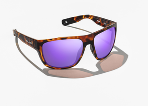 Bajio Las Rocas - Polycarbonate - Brown Tort Matte Violet Mirror