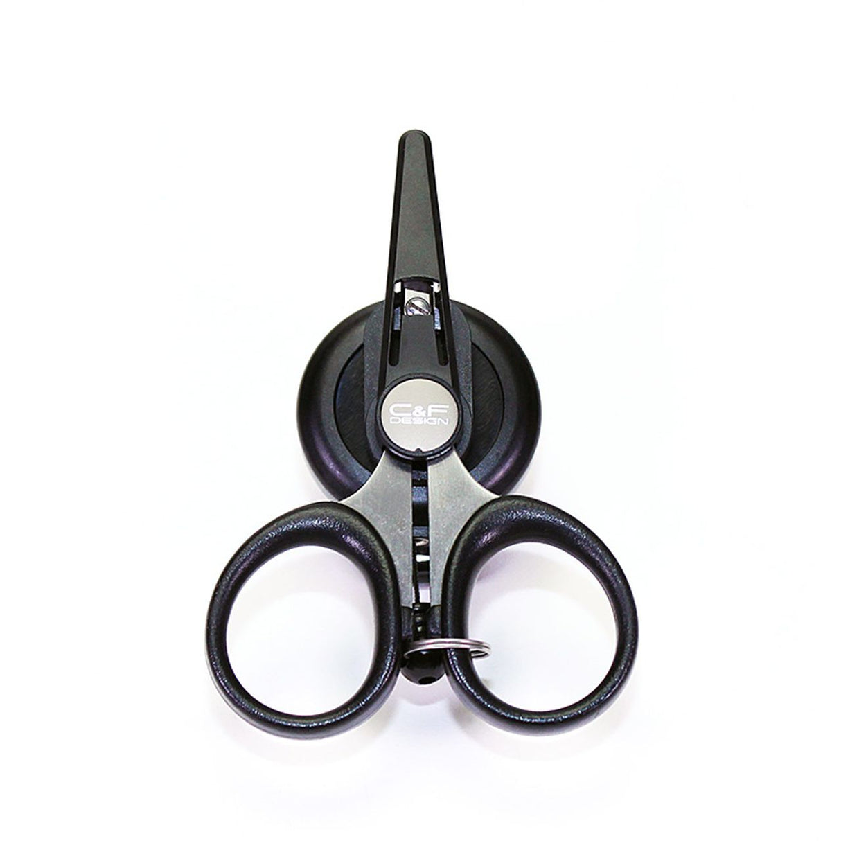 C&F Design Flex Pin-On Reel/Scissors - Smoke