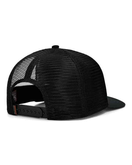 Simms High Crown Flatbill - Black