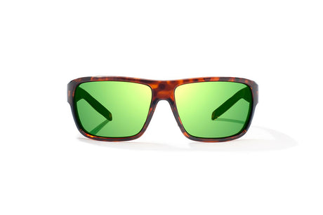Bajio Rigolets - Glass - Brown Tort Gloss Green Mirror