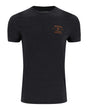 Simms Stacked Bass T-Shirt - Charcoal Heather