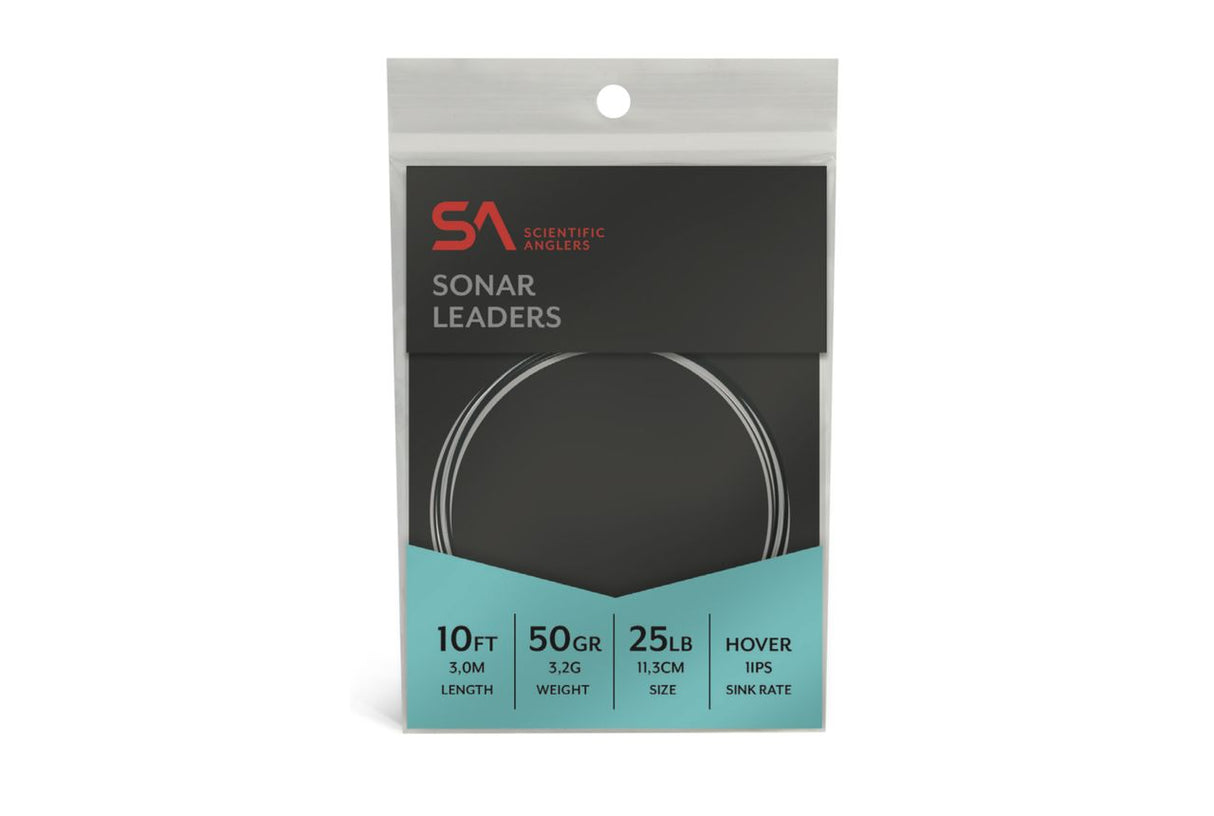 Scientific Anglers Sonar Leader 10ft - NEW - Light Blue