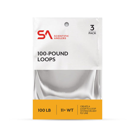 Scientific Anglers Braided Loops - 3 Pack - Clear