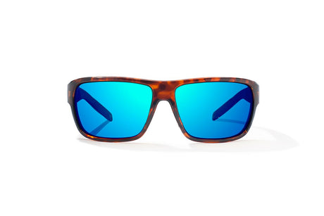 Bajio Rigolets - Polycarbonate - Brown Tort Gloss Blue Mirror