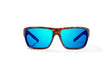 Bajio Rigolets - Glass - Brown Tort Gloss Blue Mirror