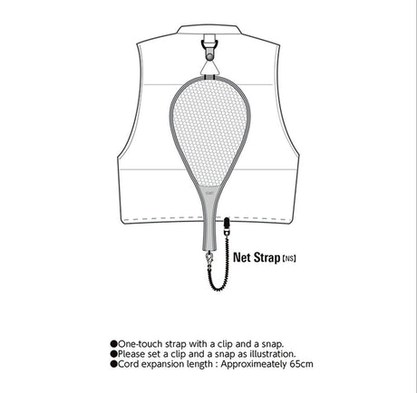 C&F Design Net Strap Black - Black