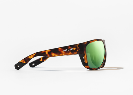 Bajio Las Rocas - Glass - Brown Tort Matte Green Mirror