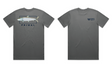 Primal Artist Tee Bonefish - Steel Grey
