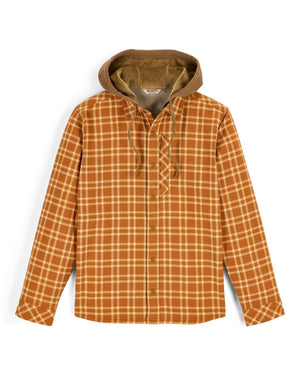 Simms Coldweather Hooded Shacket - Wakemup Plaid: Stonefly