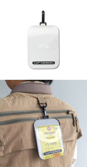 C&F Design License Holder - Clear