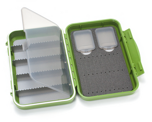 C&F Design C&F Medium 2-Row WP Tube Fly Case w 5 Comp - Olive