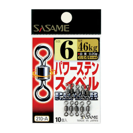 Sasame Power Stainless Swivel 210-A rostfritt lekande